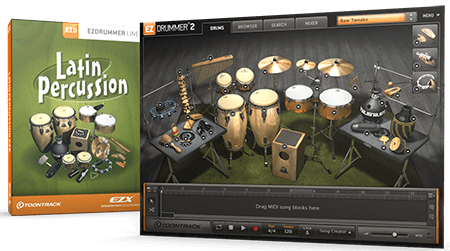 Toontrack EZdrummer EZX Latin Percussion 1.5.7 WiN MacOSX